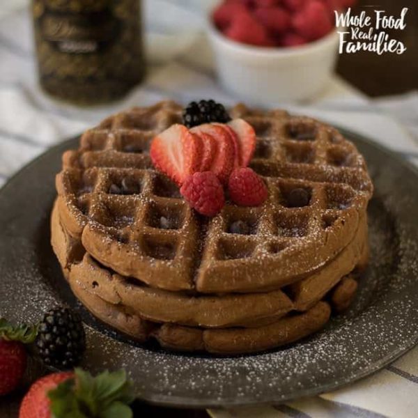 Chocolate Waffles My Nourished Home