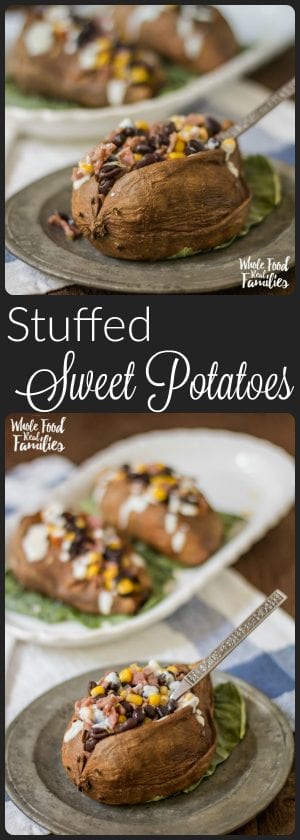 Stuffed Sweet Potatoes | My Nourished Home