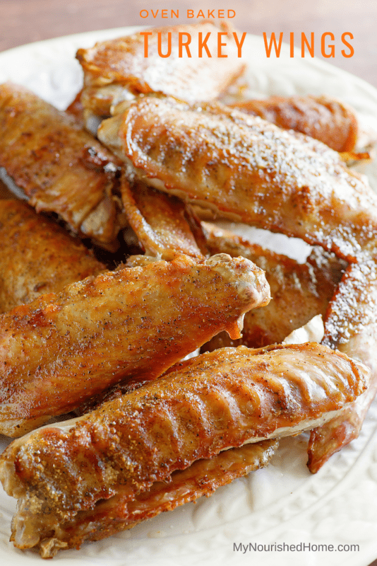 OVEN BAKED TURKEY WINGS