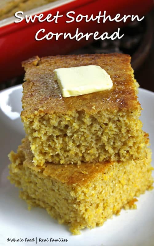 Sweet Southern Cornbread | My Nourished Home
