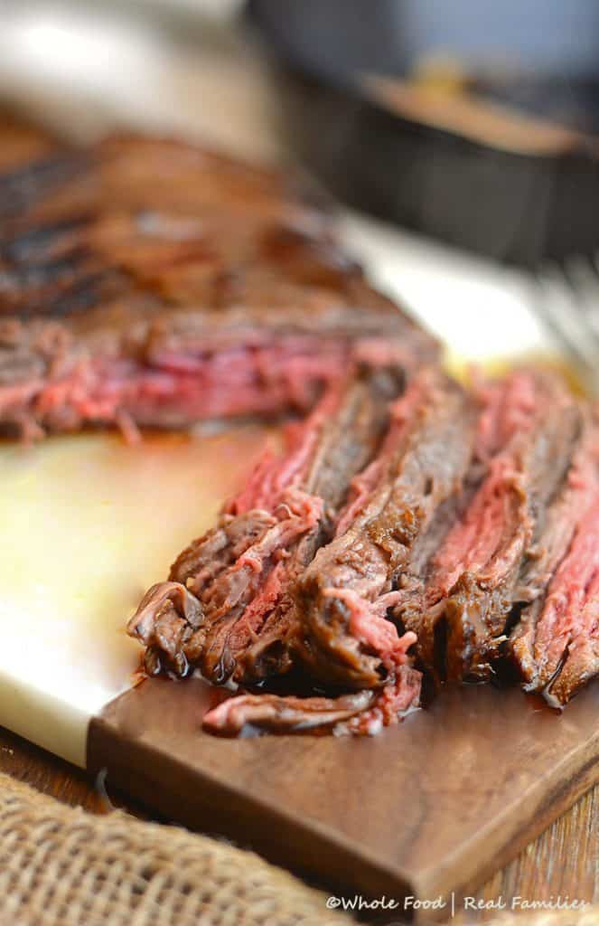 Cast Iron Flank Steak My Nourished Home 