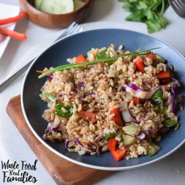 Brown Rice Stir Fry | My Nourished Home