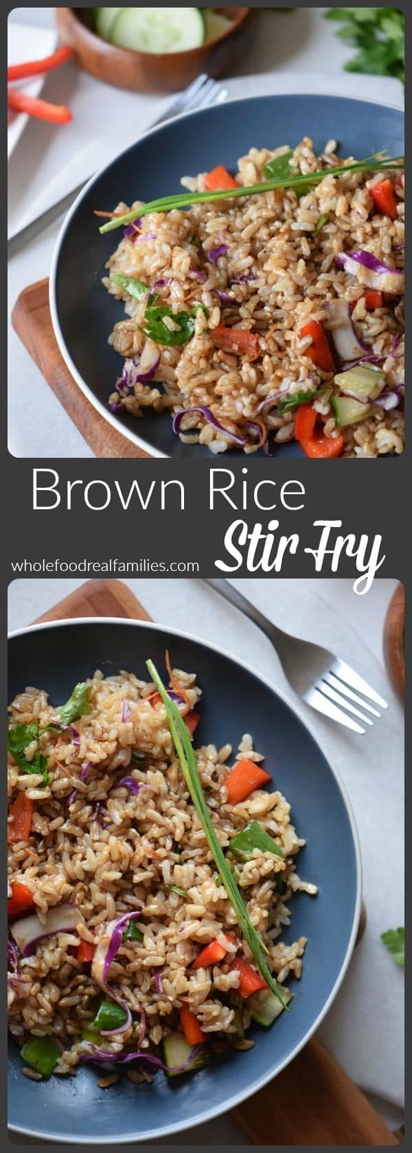 Brown Rice Stir Fry | My Nourished Home