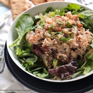Blue Crab Salad with Herb Vinaigrette | My Nourished Home