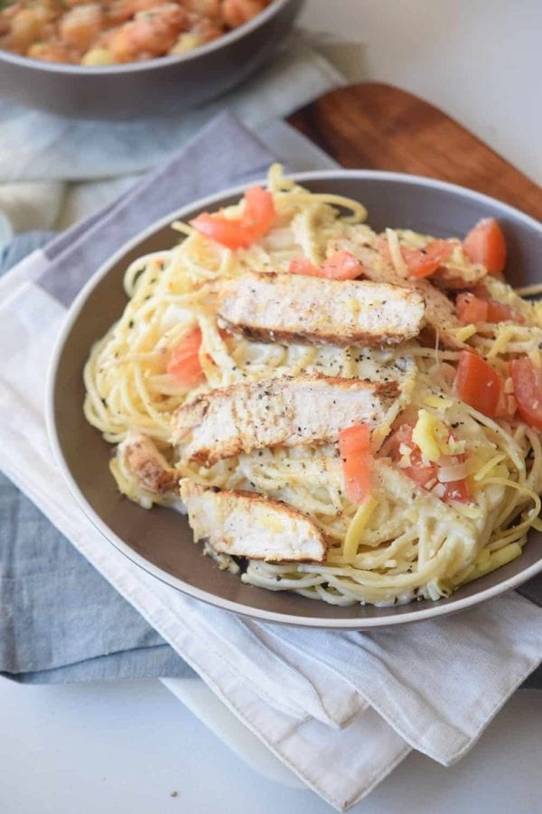 Easy Italian Pasta with Chicken | My Nourished Home