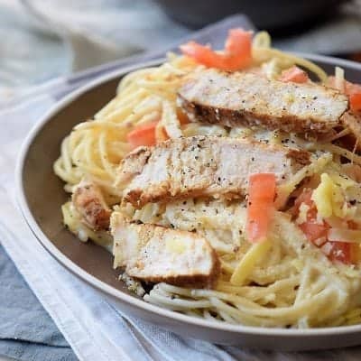 Easy Italian Pasta with Chicken | My Nourished Home