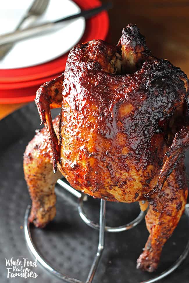 BBQ Beer Can Chicken | My Nourished Home