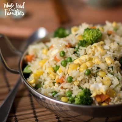 Healthy Vegetable Fried Rice | My Nourished Home