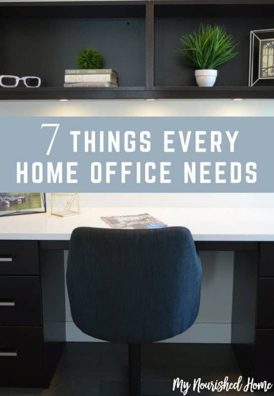 7 Things Every Home Office Needs 