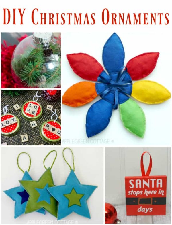 Easy DIY Christmas Ornaments  My Nourished Home