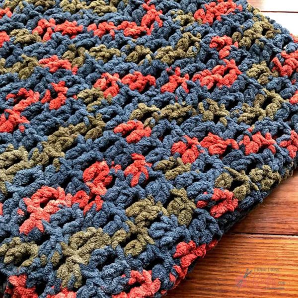 Easy Crochet Blanket for Beginners | My Nourished Home