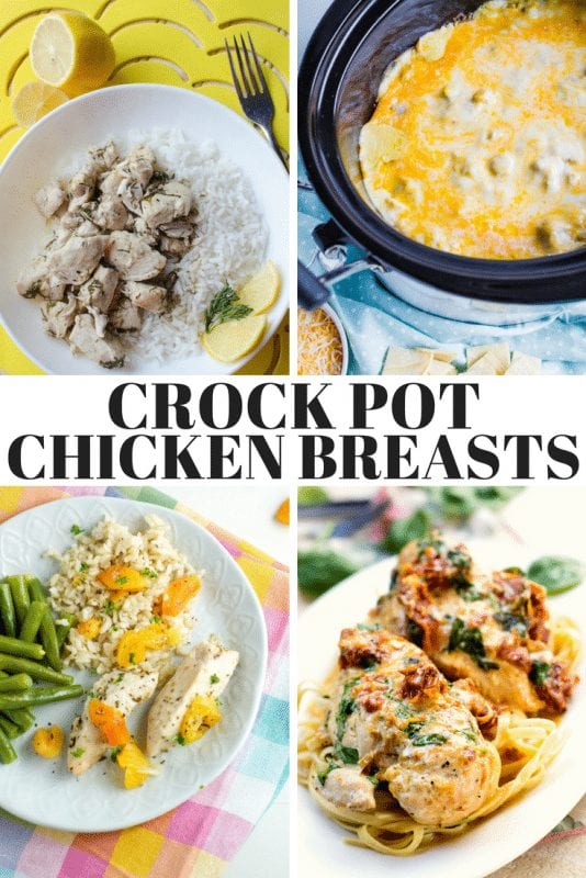 Crock Pot Chicken Breast Recipes My Nourished Home   Crock Pot Chicken Breasts 534x800 