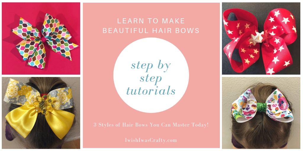 How to Make Hair Bows - 3 Easy Styles | My Nourished Home