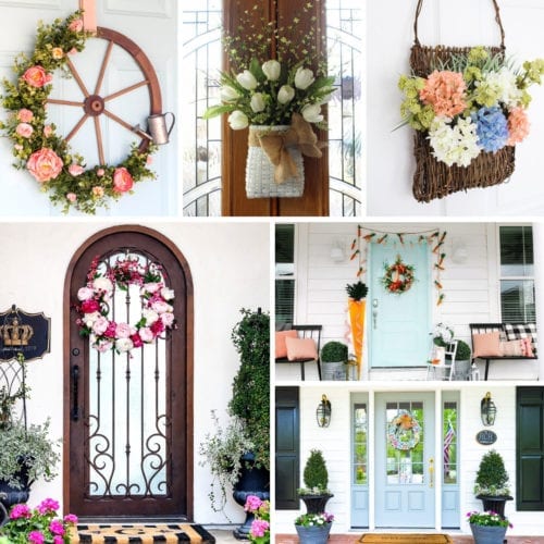 Spring Front Door Ideas | My Nourished Home