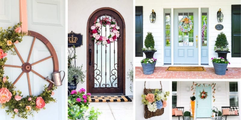 Spring Front Door Ideas | My Nourished Home