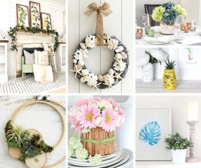 Farmhouse Summer Decor Ideas | My Nourished Home