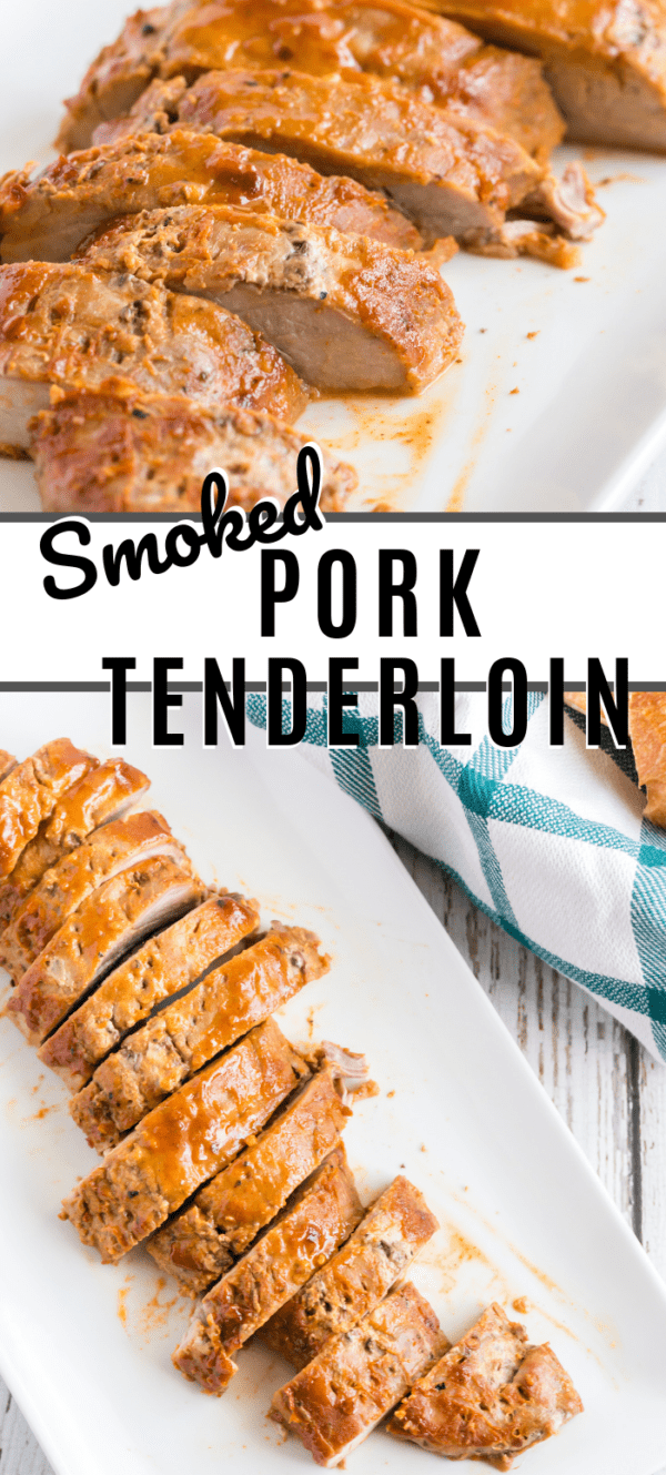 Smoked Pork Tenderloin with Mustard Glaze | My Nourished Home