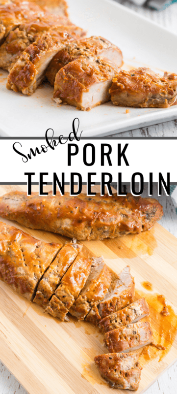 Smoked Pork Tenderloin with Mustard Glaze | My Nourished Home