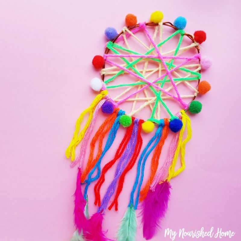 how to make dream catchers easy