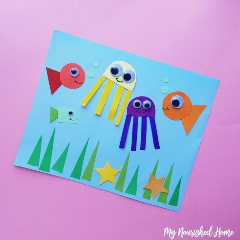 Under the Sea Craft for Kids | My Nourished Home