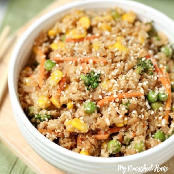 Cauliflower Fried Rice | My Nourished Home