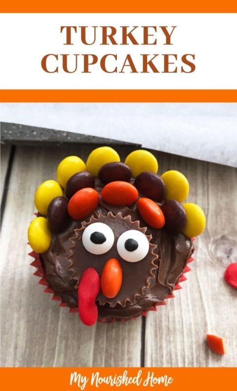Thanksgiving Turkey Cupcakes | My Nourished Home