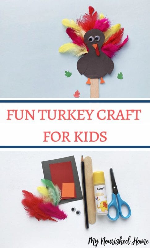 Fun Paper Turkey Craft | My Nourished Home