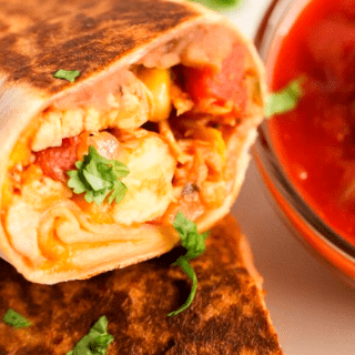 15 Minute Chicken Burrito