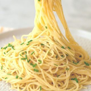 Spaghetti parmesan