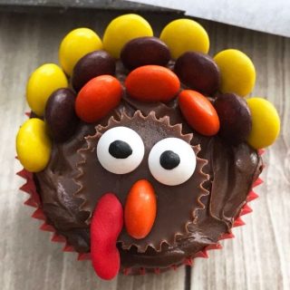 Thanksgiving Turkey Cupcakes