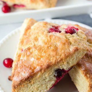 Lemon Cranberry Scones