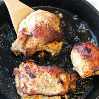 Apple Stuffed Pork Chops