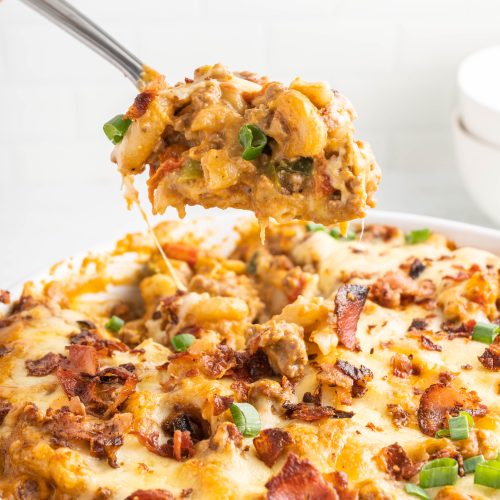 Cheesy Hamburger Casserole | My Nourished Home