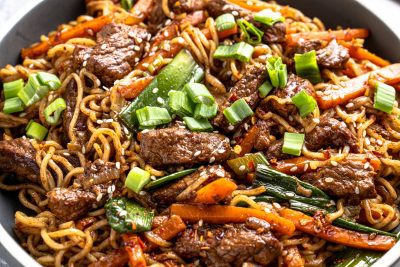 Beef Chow Mein | My Nourished Home | Recipes