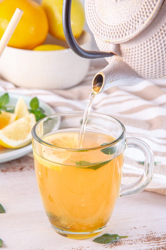 Honey Citrus Mint Tea | My Nourished Home | Recipes