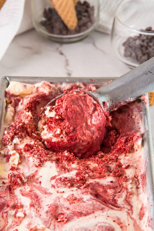 Red Velvet Ice Cream 