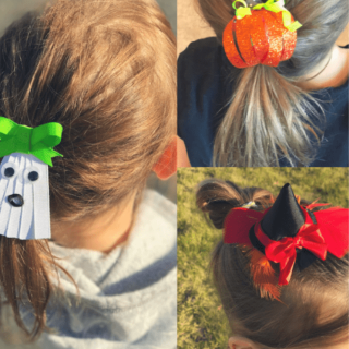 3 Adorable Halloween Hair Bows