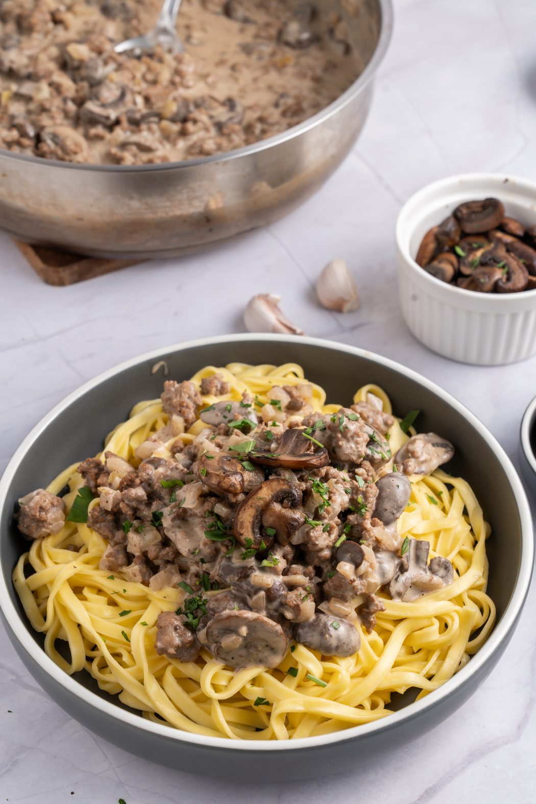 ground beef stroganoff