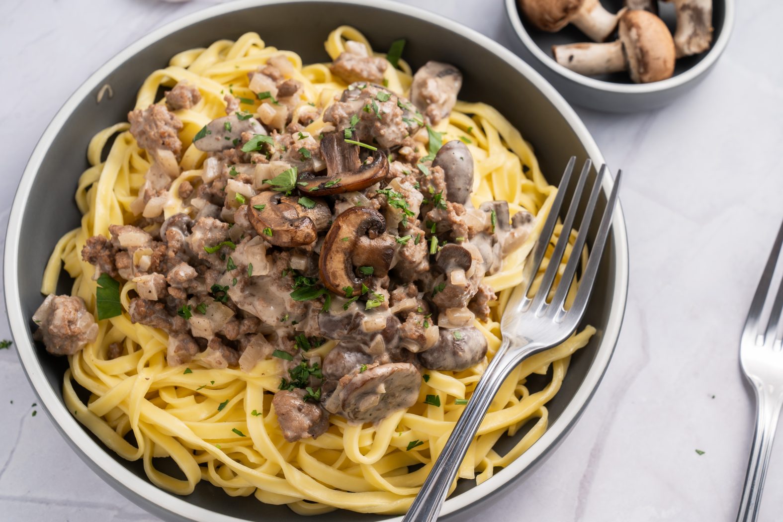 ground beef stroganoff