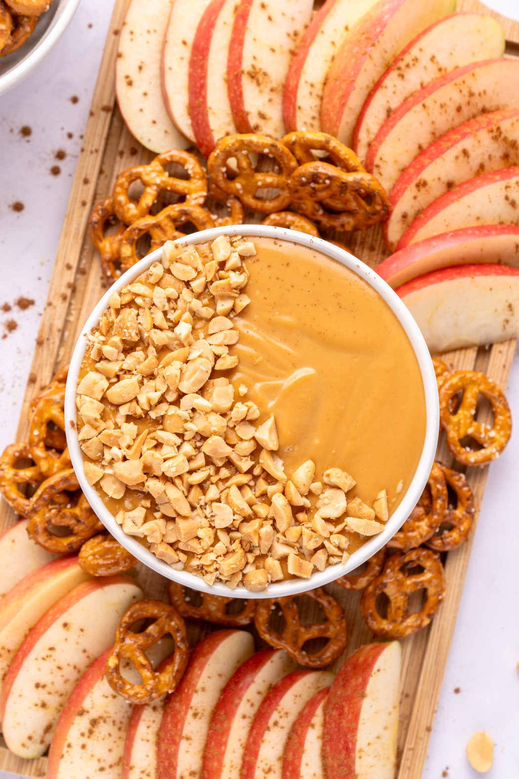 cream cheese caramel apple dip