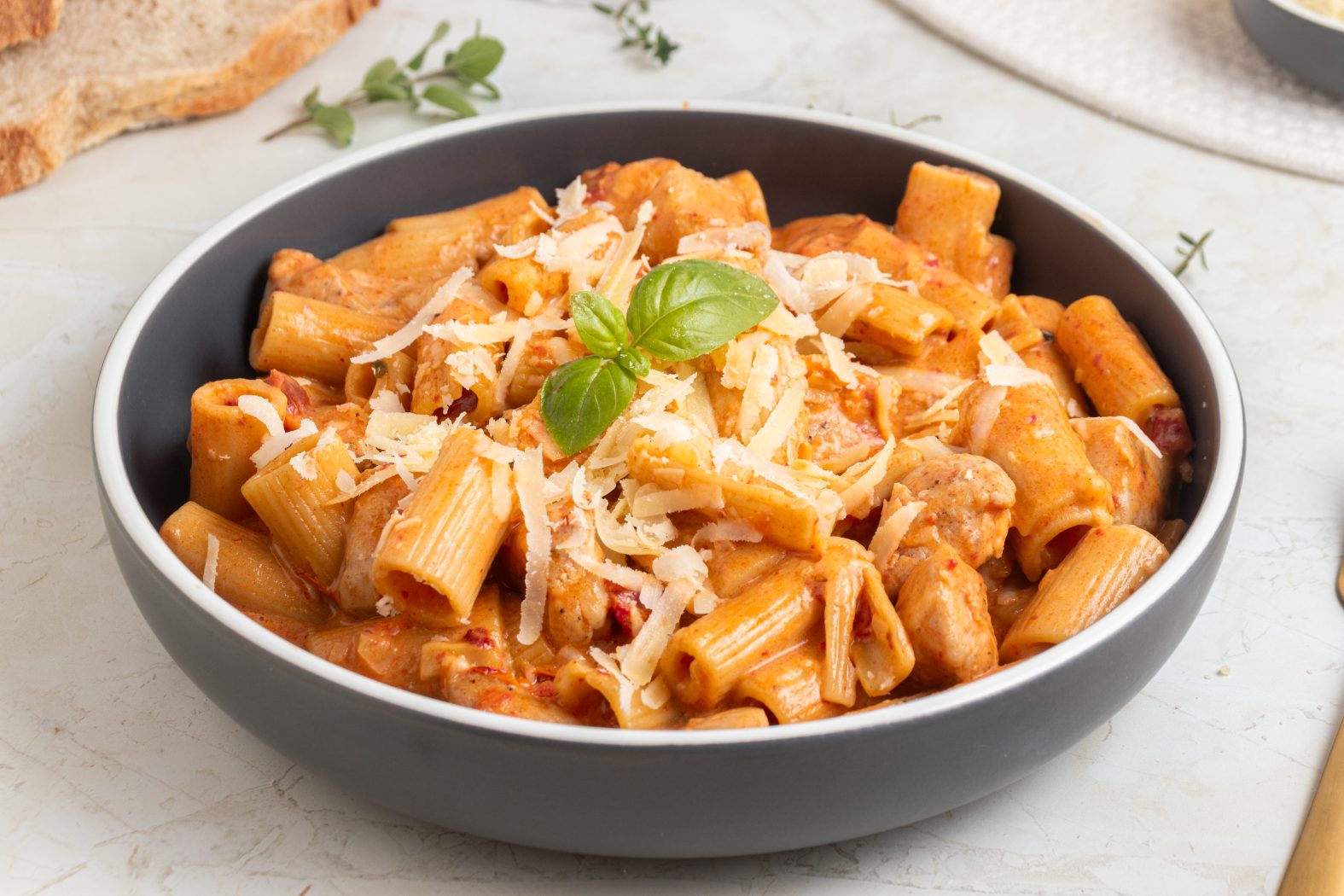 marry-me chicken pasta