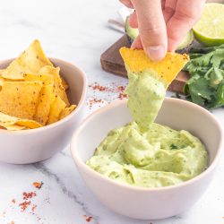 avocado cream sauce